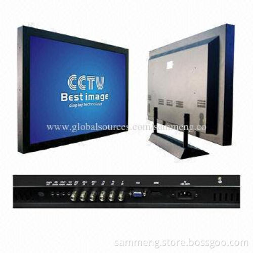 55-inch TFT LCD CCTV Monitors with 1,920 x 1,080-pixel Resolution and 16:9 Screen Ratio